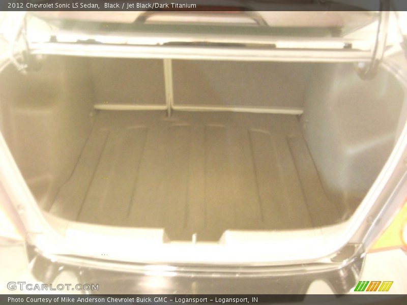Black / Jet Black/Dark Titanium 2012 Chevrolet Sonic LS Sedan
