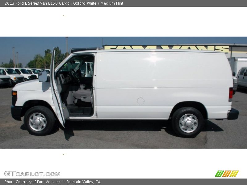 Oxford White / Medium Flint 2013 Ford E Series Van E150 Cargo