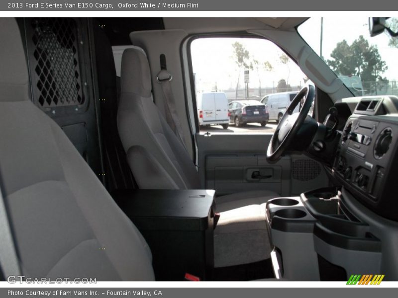Oxford White / Medium Flint 2013 Ford E Series Van E150 Cargo