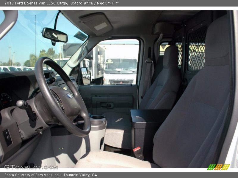 Oxford White / Medium Flint 2013 Ford E Series Van E150 Cargo