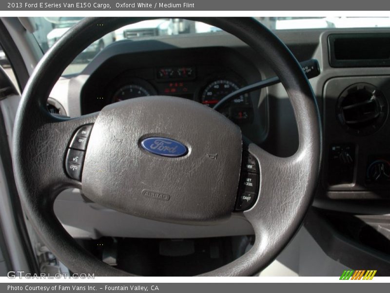 Oxford White / Medium Flint 2013 Ford E Series Van E150 Cargo