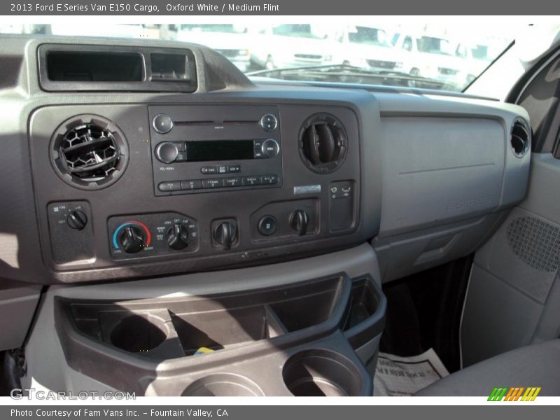 Oxford White / Medium Flint 2013 Ford E Series Van E150 Cargo