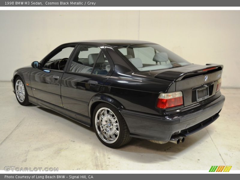 Cosmos Black Metallic / Grey 1998 BMW M3 Sedan