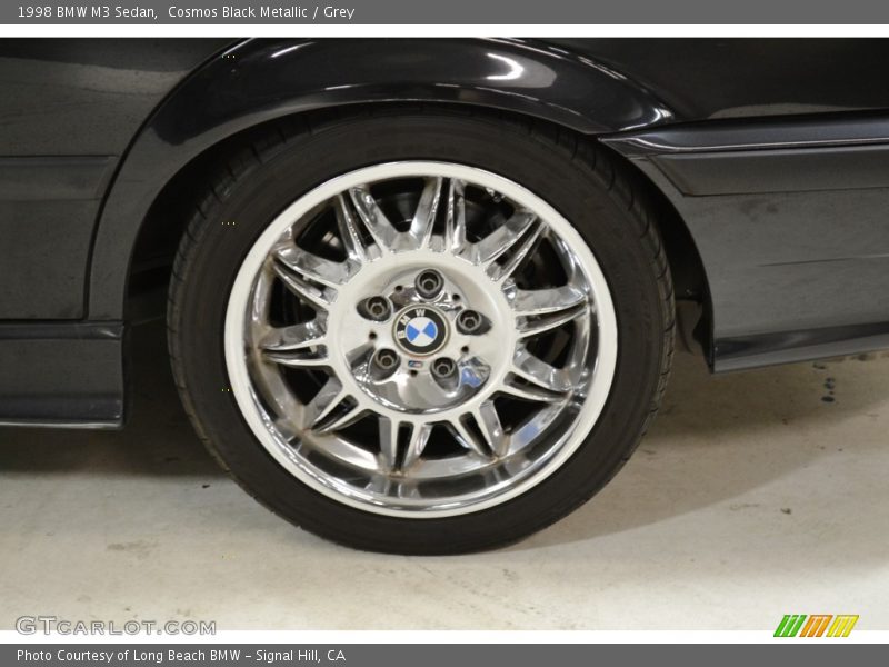 Cosmos Black Metallic / Grey 1998 BMW M3 Sedan