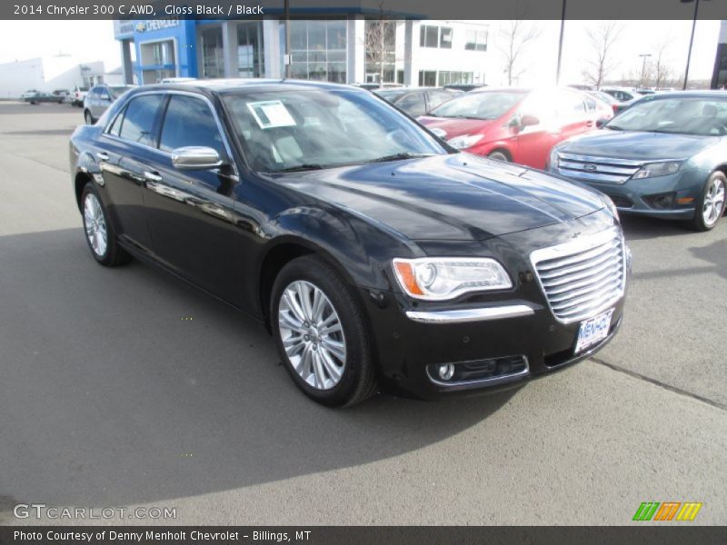Gloss Black / Black 2014 Chrysler 300 C AWD