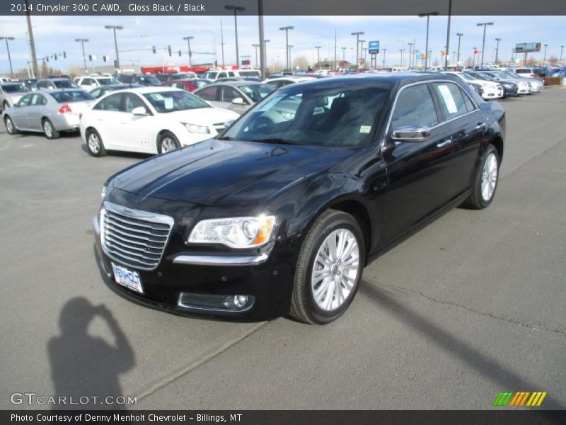 Gloss Black / Black 2014 Chrysler 300 C AWD
