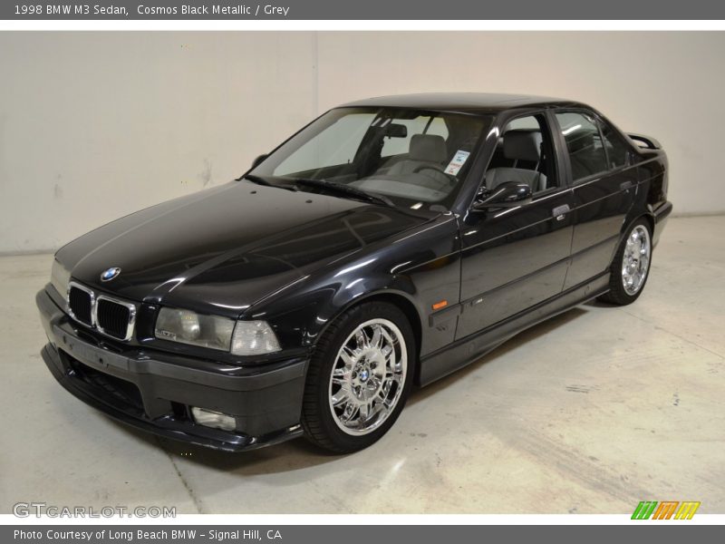 Cosmos Black Metallic / Grey 1998 BMW M3 Sedan