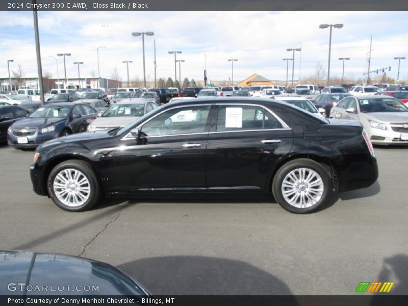 Gloss Black / Black 2014 Chrysler 300 C AWD