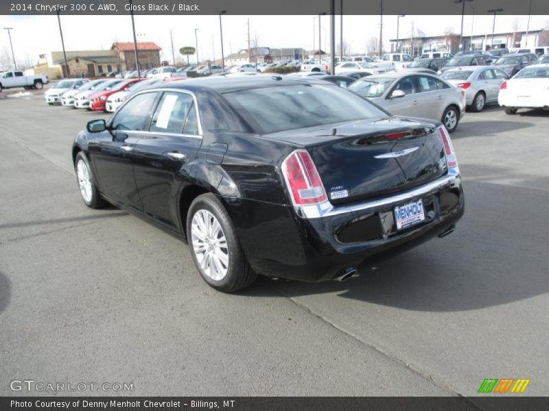 Gloss Black / Black 2014 Chrysler 300 C AWD