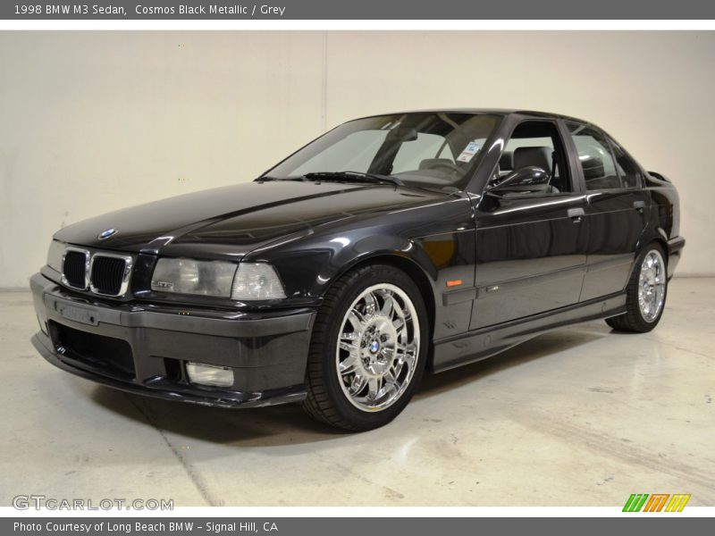 Cosmos Black Metallic / Grey 1998 BMW M3 Sedan