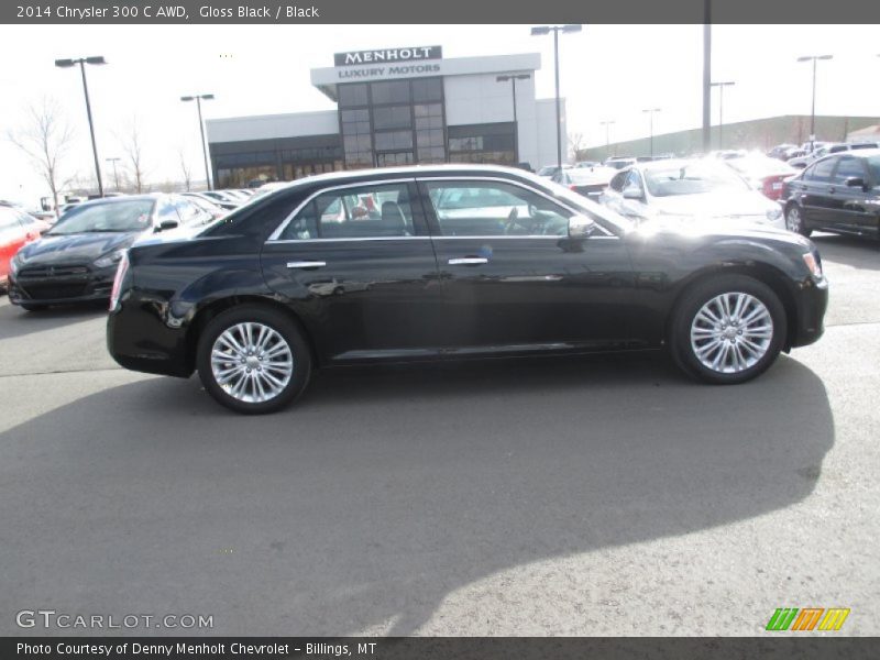Gloss Black / Black 2014 Chrysler 300 C AWD