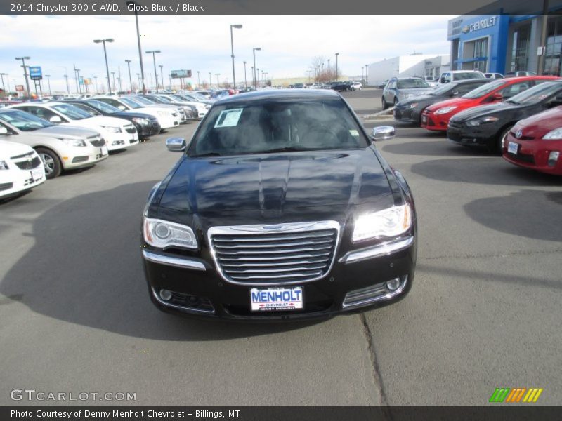 Gloss Black / Black 2014 Chrysler 300 C AWD