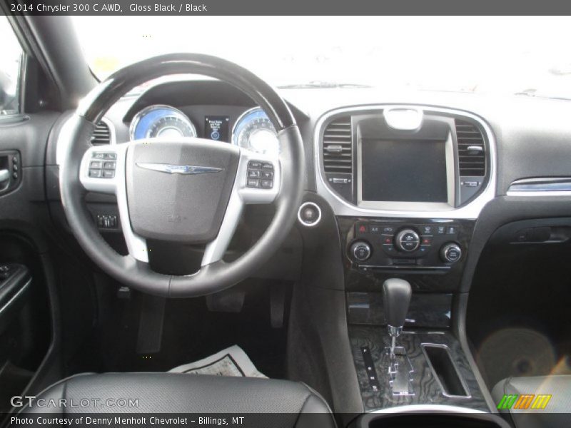 Gloss Black / Black 2014 Chrysler 300 C AWD