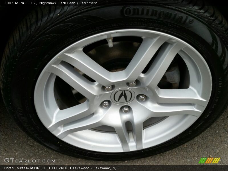 Nighthawk Black Pearl / Parchment 2007 Acura TL 3.2