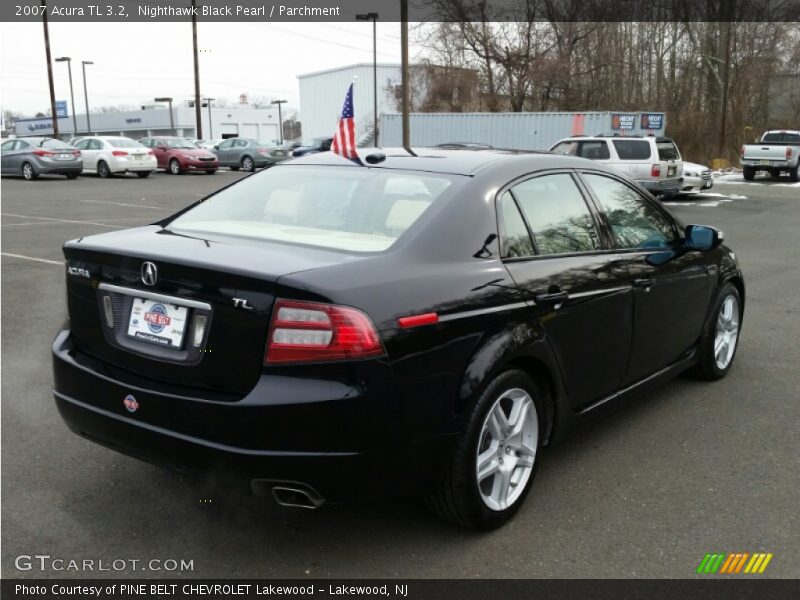 Nighthawk Black Pearl / Parchment 2007 Acura TL 3.2