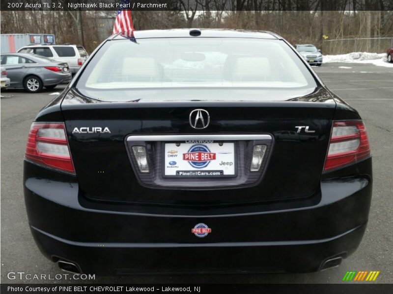 Nighthawk Black Pearl / Parchment 2007 Acura TL 3.2