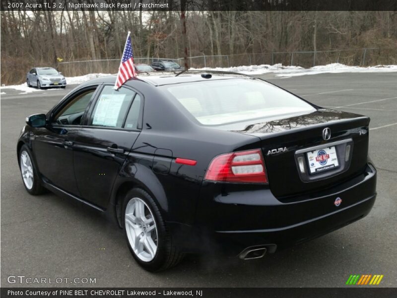 Nighthawk Black Pearl / Parchment 2007 Acura TL 3.2