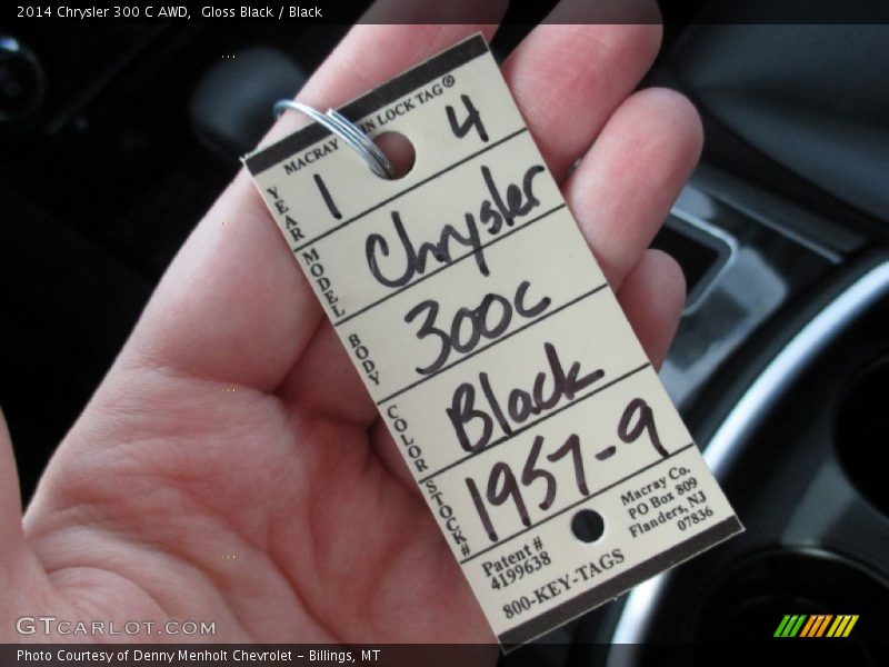 Gloss Black / Black 2014 Chrysler 300 C AWD