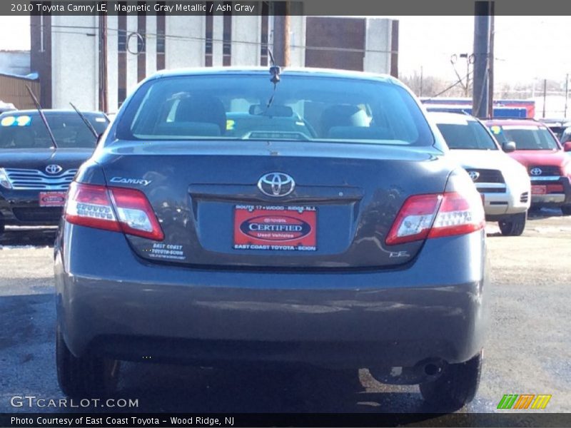 Magnetic Gray Metallic / Ash Gray 2010 Toyota Camry LE