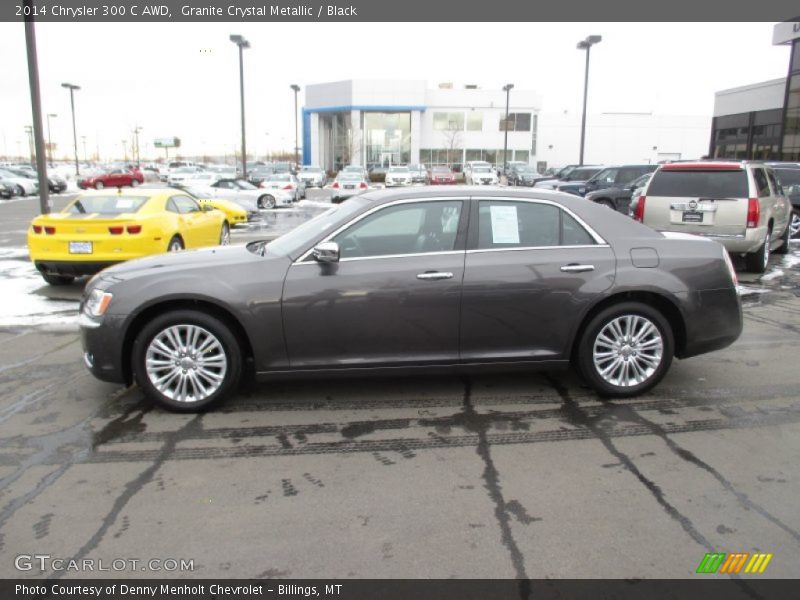 Granite Crystal Metallic / Black 2014 Chrysler 300 C AWD