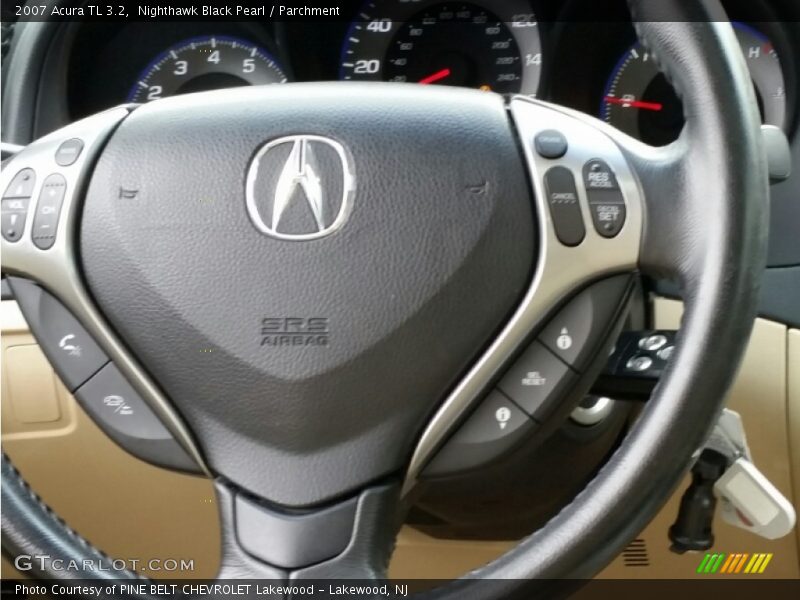 Nighthawk Black Pearl / Parchment 2007 Acura TL 3.2