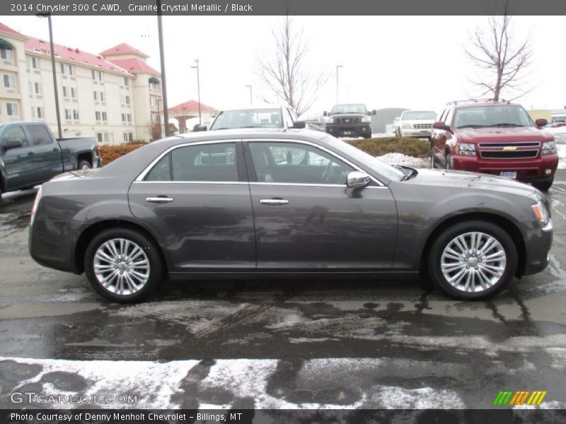 Granite Crystal Metallic / Black 2014 Chrysler 300 C AWD