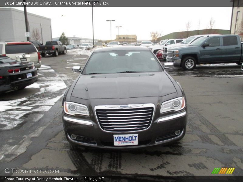 Granite Crystal Metallic / Black 2014 Chrysler 300 C AWD