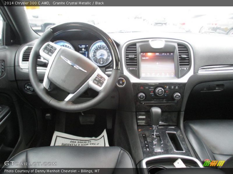 Granite Crystal Metallic / Black 2014 Chrysler 300 C AWD