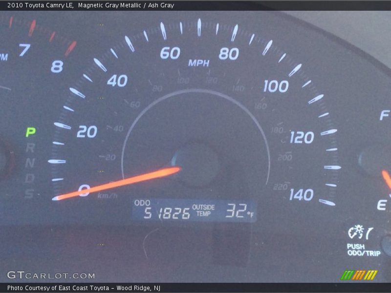 Magnetic Gray Metallic / Ash Gray 2010 Toyota Camry LE