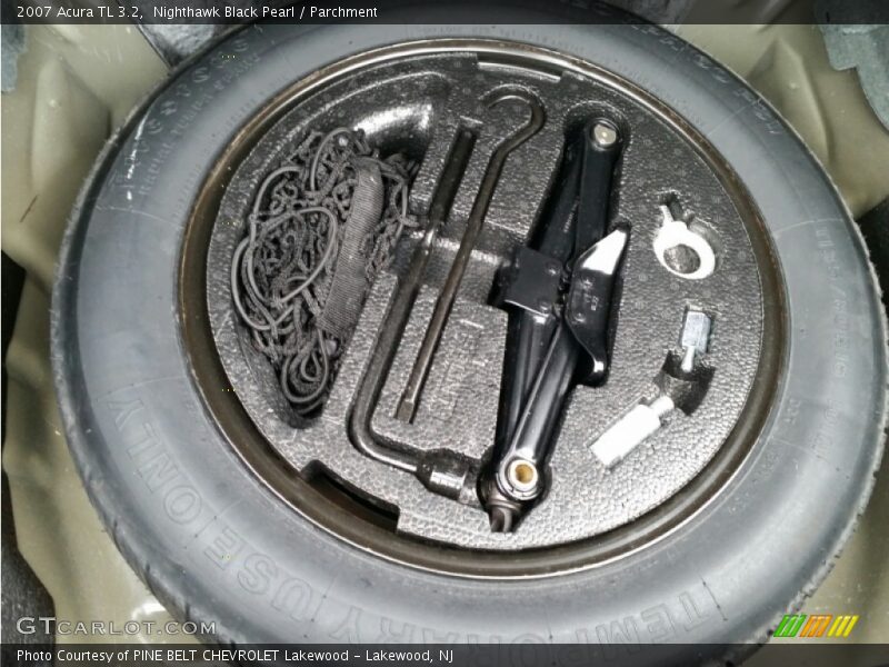 Nighthawk Black Pearl / Parchment 2007 Acura TL 3.2