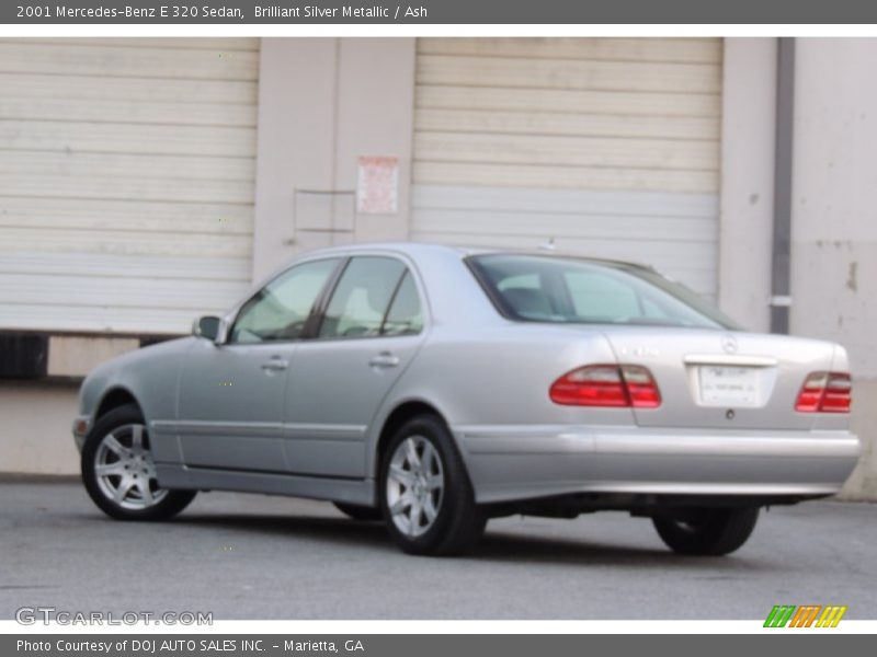 Brilliant Silver Metallic / Ash 2001 Mercedes-Benz E 320 Sedan