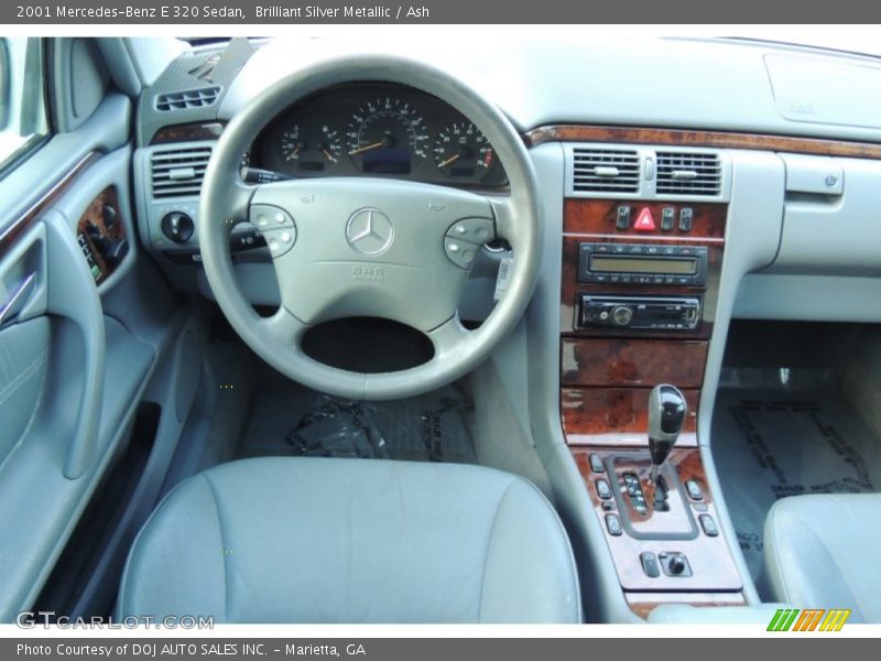 Brilliant Silver Metallic / Ash 2001 Mercedes-Benz E 320 Sedan