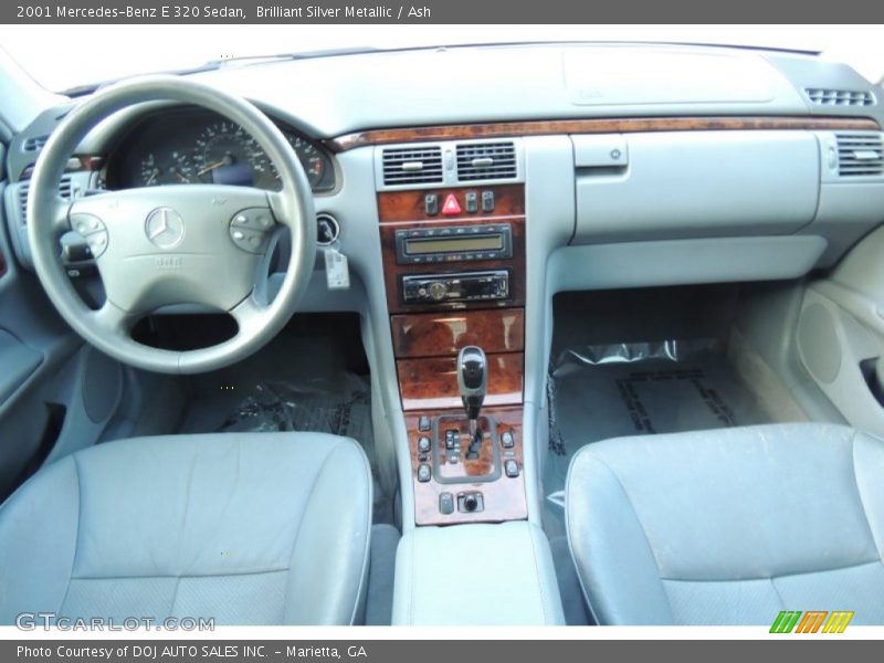 Brilliant Silver Metallic / Ash 2001 Mercedes-Benz E 320 Sedan