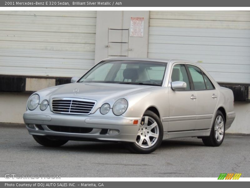 Brilliant Silver Metallic / Ash 2001 Mercedes-Benz E 320 Sedan