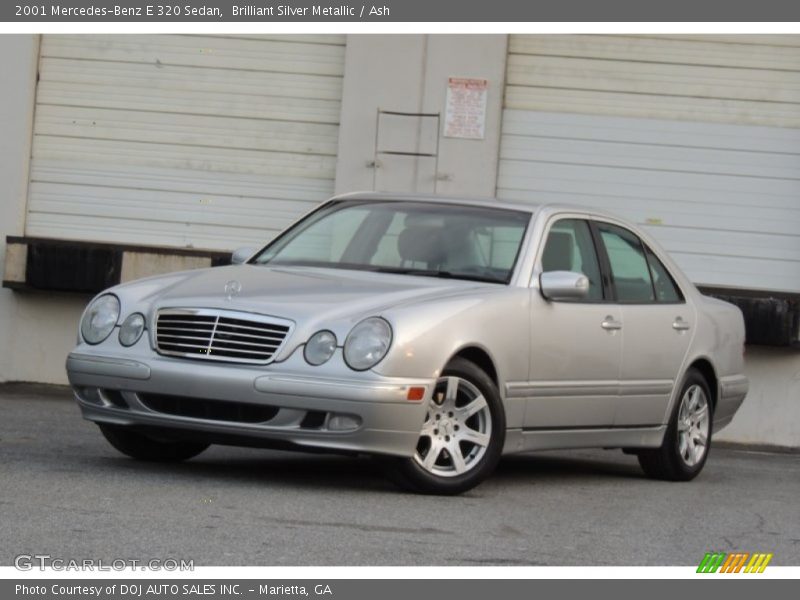 Brilliant Silver Metallic / Ash 2001 Mercedes-Benz E 320 Sedan
