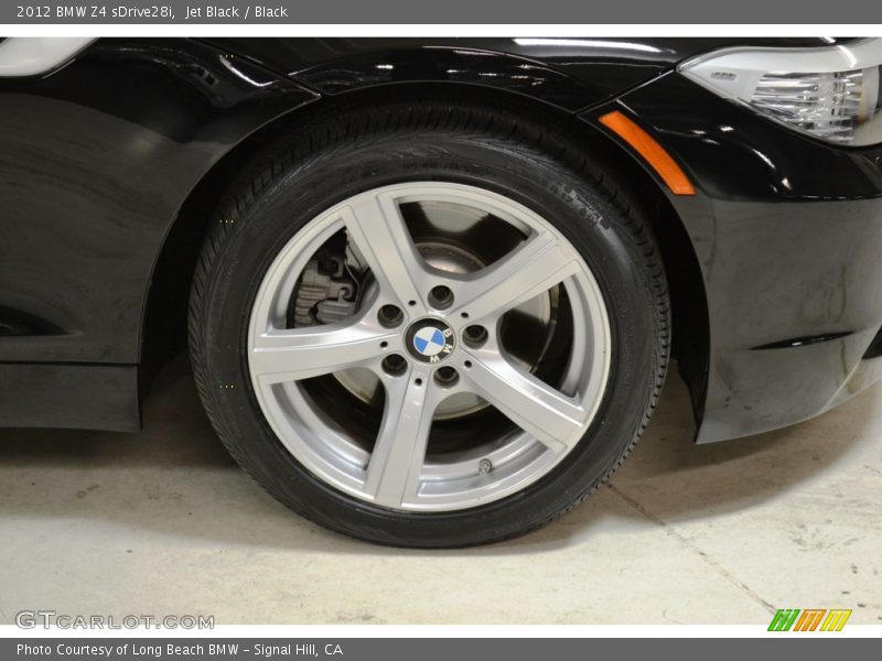 Jet Black / Black 2012 BMW Z4 sDrive28i