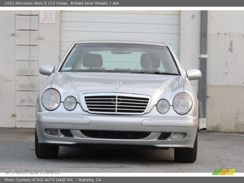 Brilliant Silver Metallic / Ash 2001 Mercedes-Benz E 320 Sedan