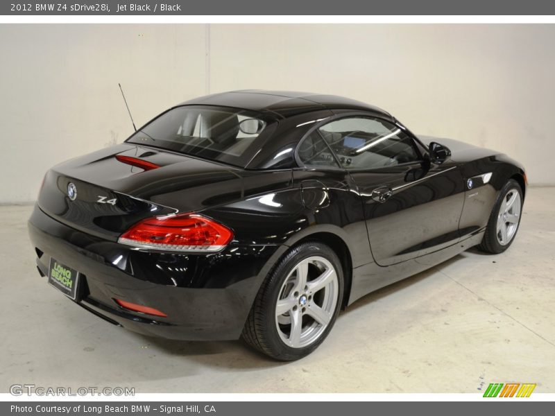 Jet Black / Black 2012 BMW Z4 sDrive28i
