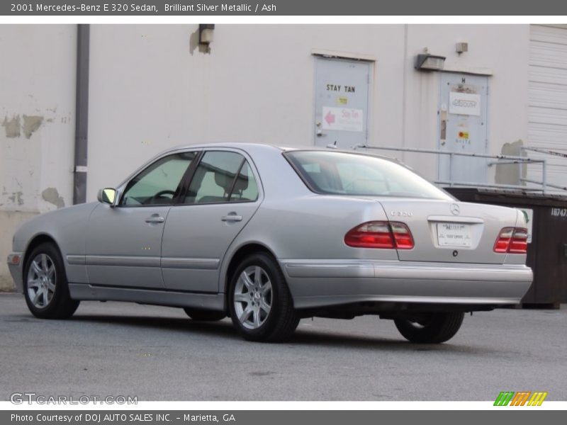 Brilliant Silver Metallic / Ash 2001 Mercedes-Benz E 320 Sedan