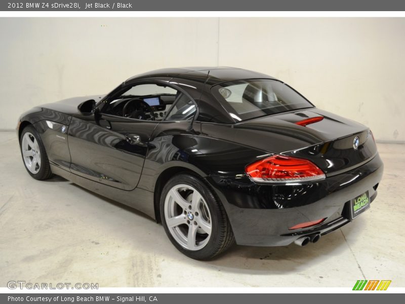 Jet Black / Black 2012 BMW Z4 sDrive28i