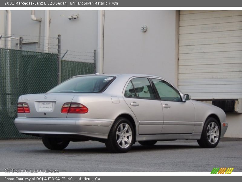 Brilliant Silver Metallic / Ash 2001 Mercedes-Benz E 320 Sedan