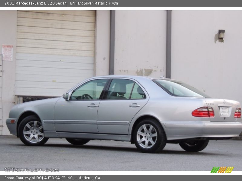 Brilliant Silver Metallic / Ash 2001 Mercedes-Benz E 320 Sedan
