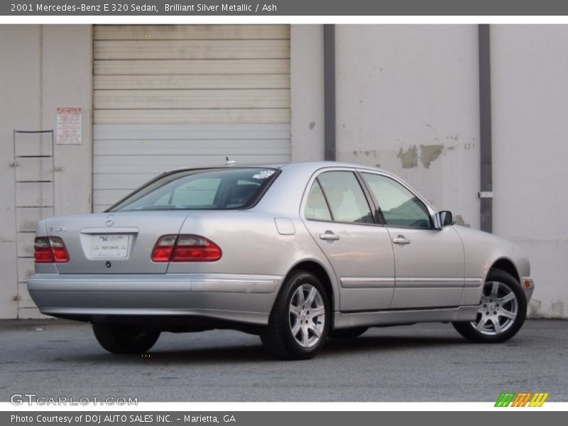 Brilliant Silver Metallic / Ash 2001 Mercedes-Benz E 320 Sedan