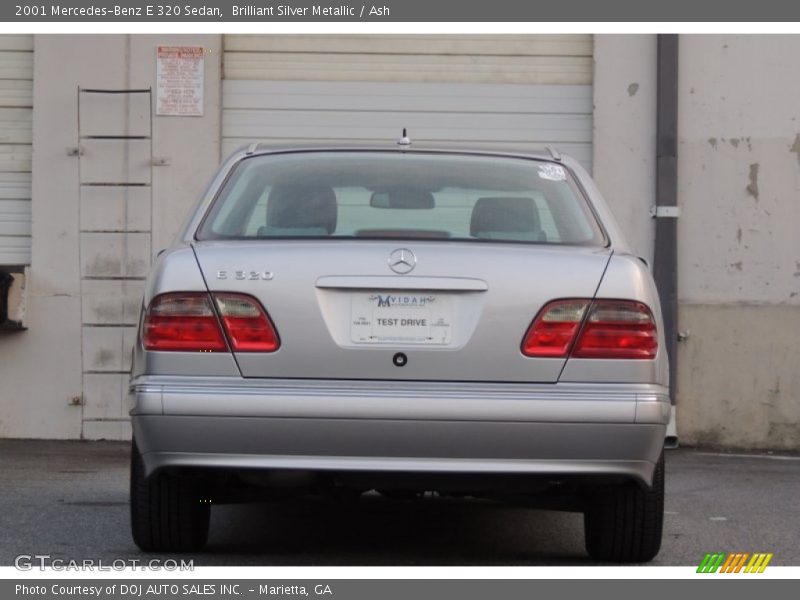 Brilliant Silver Metallic / Ash 2001 Mercedes-Benz E 320 Sedan