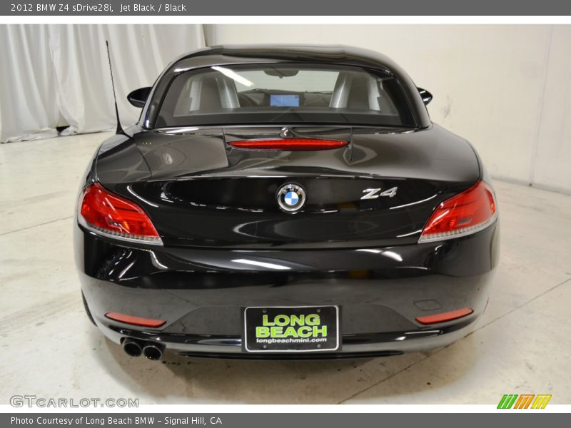 Jet Black / Black 2012 BMW Z4 sDrive28i