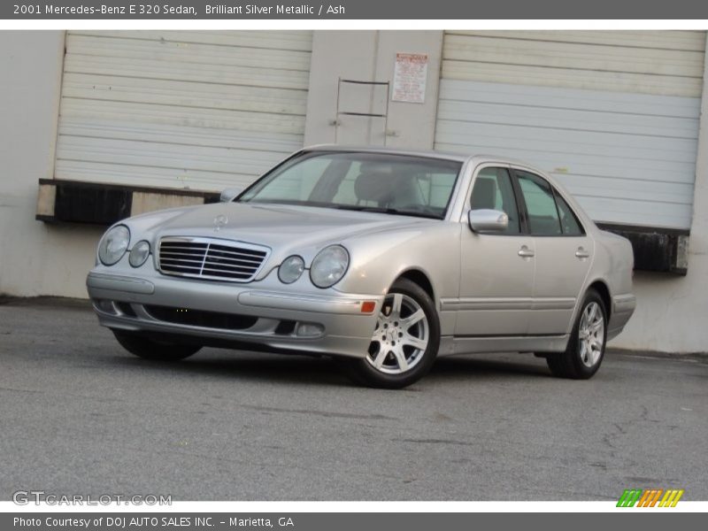 Brilliant Silver Metallic / Ash 2001 Mercedes-Benz E 320 Sedan