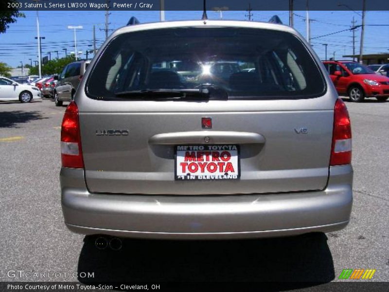 Pewter / Gray 2003 Saturn L Series LW300 Wagon
