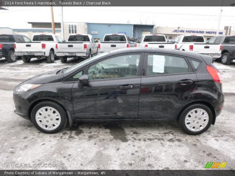 Tuxedo Black / Charcoal Black 2014 Ford Fiesta S Hatchback