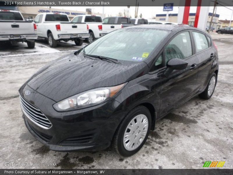 Tuxedo Black / Charcoal Black 2014 Ford Fiesta S Hatchback