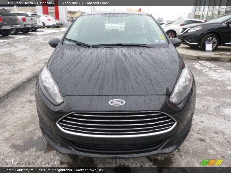 Tuxedo Black / Charcoal Black 2014 Ford Fiesta S Hatchback
